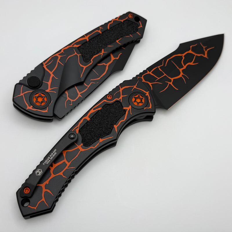 Heretic Knives Pariah Auto Orange Magma MagnaCut H048-MAG-OR