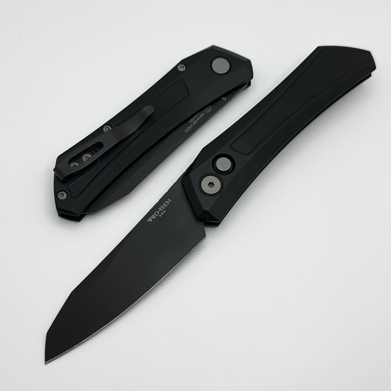 Pro-Tech Oligarch Black Aluminum Handle w/ DLC MagnaCut DS103