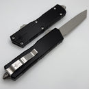 Marfione Custom Executive Scarab 2 Gen 3 Cracked Ice Chisel Tanto w/ Hefted Black Aluminum Handle
