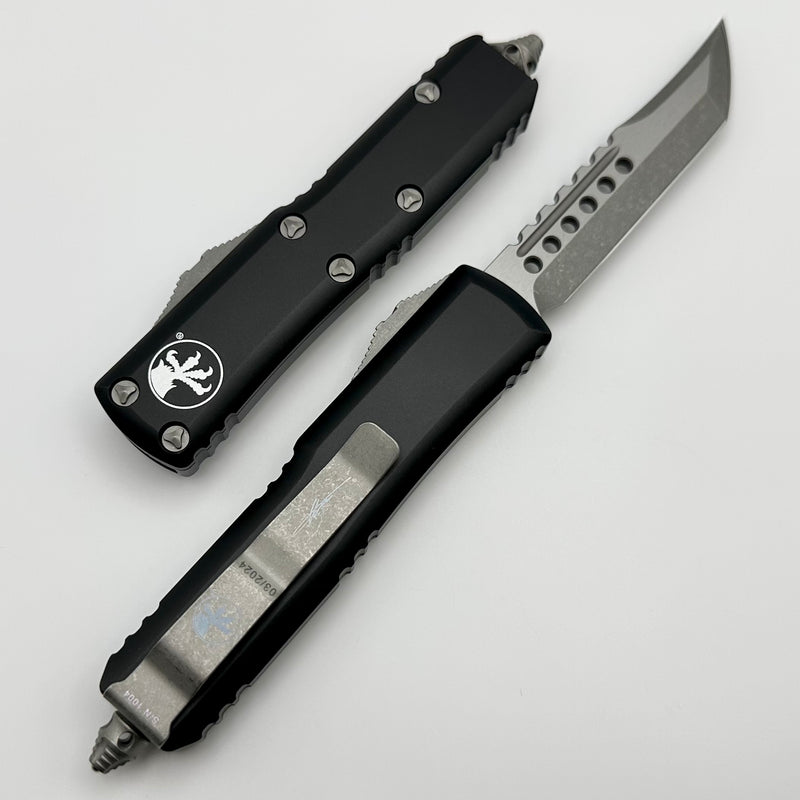 Microtech UTX-85 Hellhound Apocalyptic & Black 719-10APS