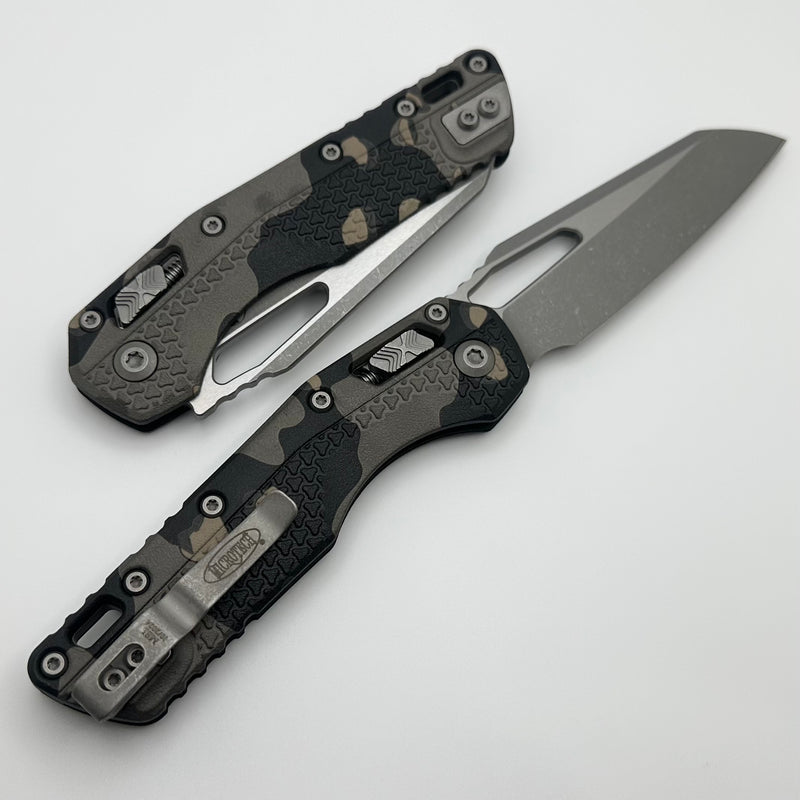 Microtech Knives MSI RAM LOK Tactical Camo Polymer & M390MK Apocalyptic 210T-10APPMTC