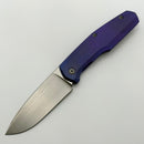 Custom Knife Factory FIF18 Tumbled Titanium Handles & M398 (In House Modified)