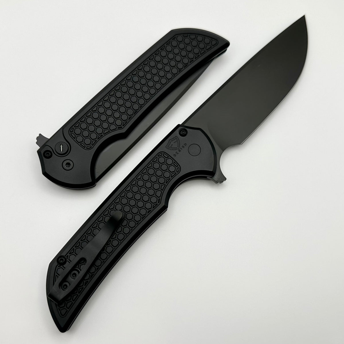 Pro-Tech Mordax Operator Black Honeycomb Handle MX106-Operator ONE PER