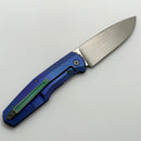 Custom Knife Factory FIF18 Tumbled Titanium Handles & M398 (In House Modified)