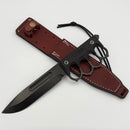 Medford 1881 Knife Works US 2024 w/ Black G-10 & DLC 1095 CV Fixed Blade