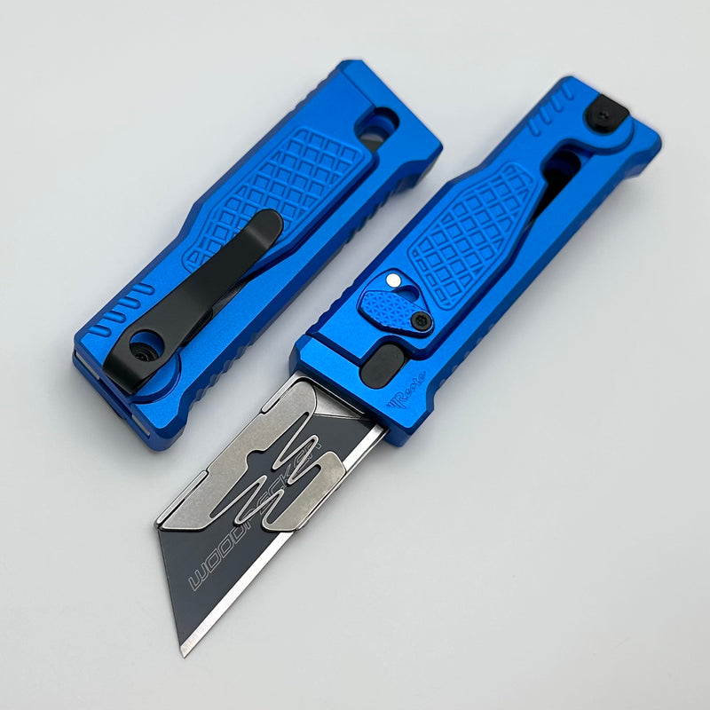 Reate EXO-U Utility Diamond Dark Blue Aluminum Handle