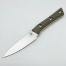 Microtech Paring Knife OD Green G-10 Handle w/ Stonewash M390MK 3500-10OD