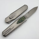 Remette RT Swordfish Titanium Handle w/ Carbon Fiber Inlay & Tanto M390 Manual OTF ZL101B2