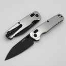 Kershaw Bel Air Raw Aluminum Handles w/ Black PVD MagnaCut 6105RAWBLK