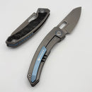 Maxace Black Mirror TC4 Carbon Fiber & Titanium Handles w/ Stonewash S90V