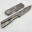 Poikilo Blade Marlin Standard 1 Pearlescent Stonewash w/ Titanium Handles & M398