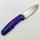 Custom Knife Factory FIF18 Tumbled Titanium Handles & M398 (In House Modified)