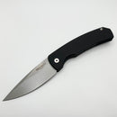 Pro-Tech Magic 2 Whiskers Black Handle w/ Stonewash 154-CM M2601 PRE OWNED