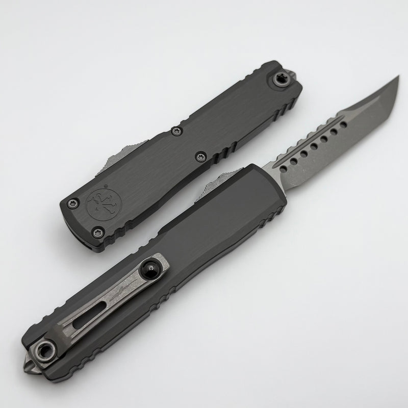 Microtech Ultratech ZBP Hellhound Apocalyptic Natural Clear Signature