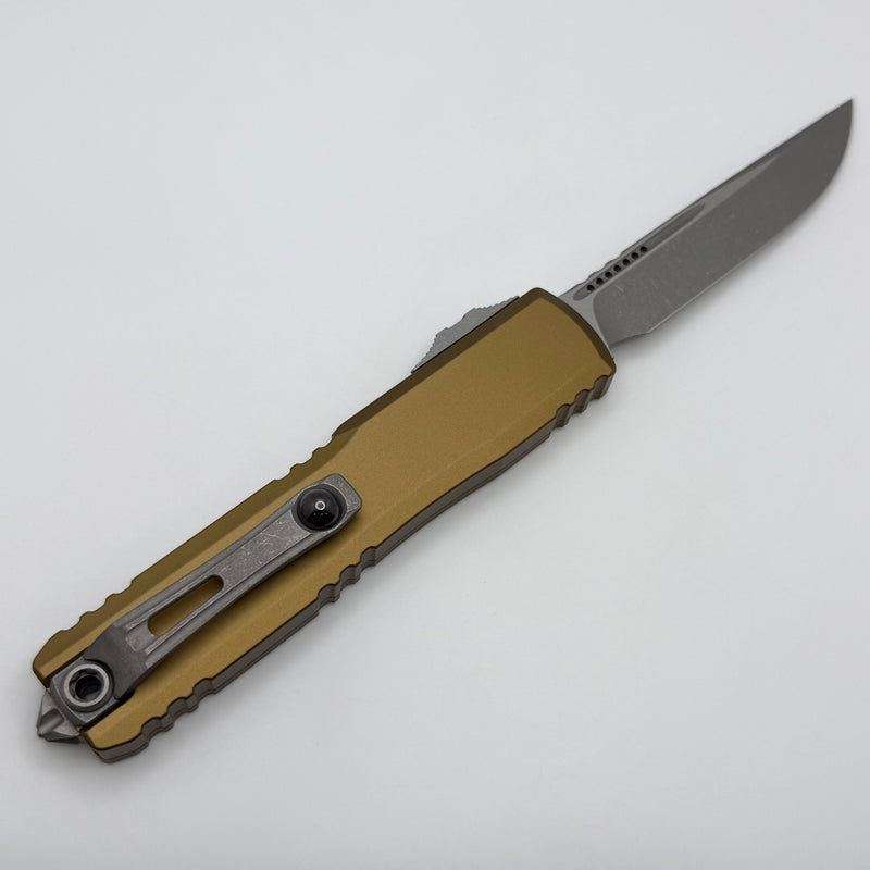 Microtech Ultratech Gen IV S/E Apocalyptic Standard w/ Tan Handle 11214-10APTA
