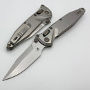 Marfione Select Microtech Socom Ram-Lok Antique Gold Titanium Slab Handles w/ Bronze Accents & Spear Point Bronze M390MK 160RLS-10SMS5
