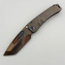 Medford Marauder Full Size "Old School" Titanium Handles w/ 0.26" Vulcan 3V Tanto