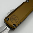 Factory Blem Microtech Ultratech Gen IV D/E Stonewash Standard w/ Tan Handle 11224-10TA