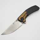 Tactile Knife Co Archer Feathered w/ Micarta Inlaid Titanium Framelock w/ MagnaCut