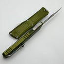 Microtech Knives Combat Troodon Gen III Interceptor w/ OD Green Handle Signature Series 1217-10ODS