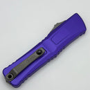Microtech Knives Combat Troodon Gen III Apocalyptic Tanto w/ Purple Handle 1144-10APPU