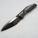 Poikilo Blade Komodo Midtech Mirror Stonewash DLC w/ Titanium Handles & M398