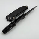 We Knife Ryson Black Titanium Handle & Black Stonewash M390 WE24086-1