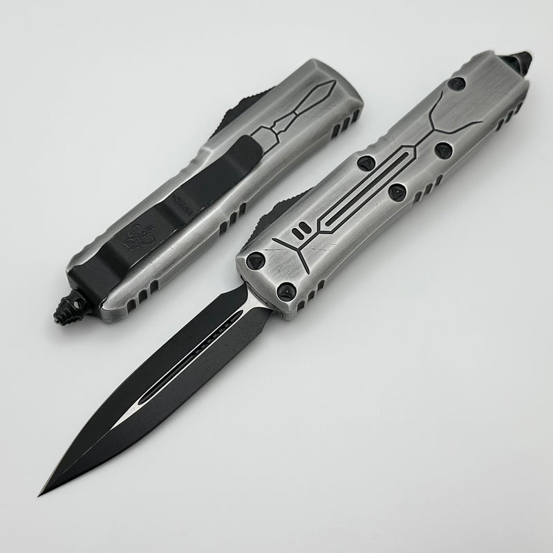 Microtech UTX-85 D/E Bounty Hunter Carbonite Signature Series 232-1BHCB