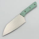 Microtech Santoku 6" Caribbean Blue G-10 Handle w/ Stonewash M390MK 3200-10CA