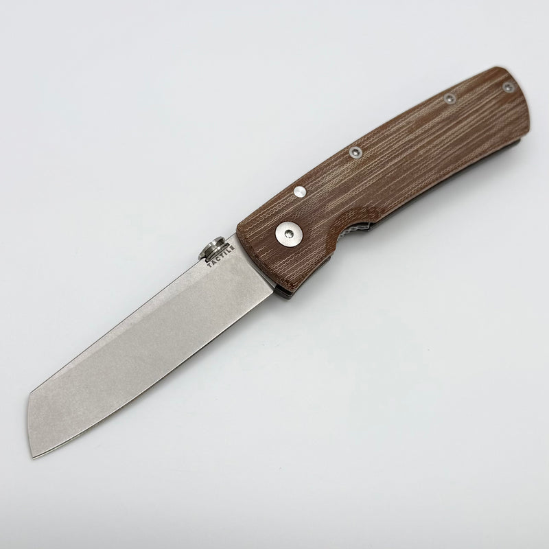 Tactile Knife Co Mariner 2 Bob Terzuola Folder w/ Vintage Micarta & MagnaCut