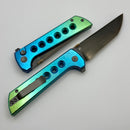 North Mountain Blade Chop2 w/ Ice Teal Crystal Titanium Handles & DLC SLD-Magic