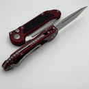 Microtech Knives LUDT Gen III Stonewash Tanto w/ Merlot Handle 1136-10MR