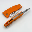 Demko Nano Shark w/ Orange GRN Handles & Shark Foot AUS10A