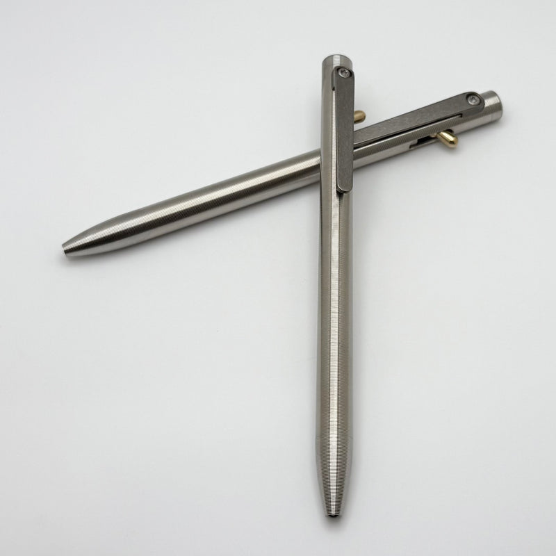 Tactile Turn Titanium Switch Pen (5.34”)
