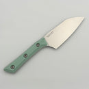 Microtech Santoku 4.2" Caribbean Blue G-10 Handle w/ Stonewash M390MK 3300-10CA