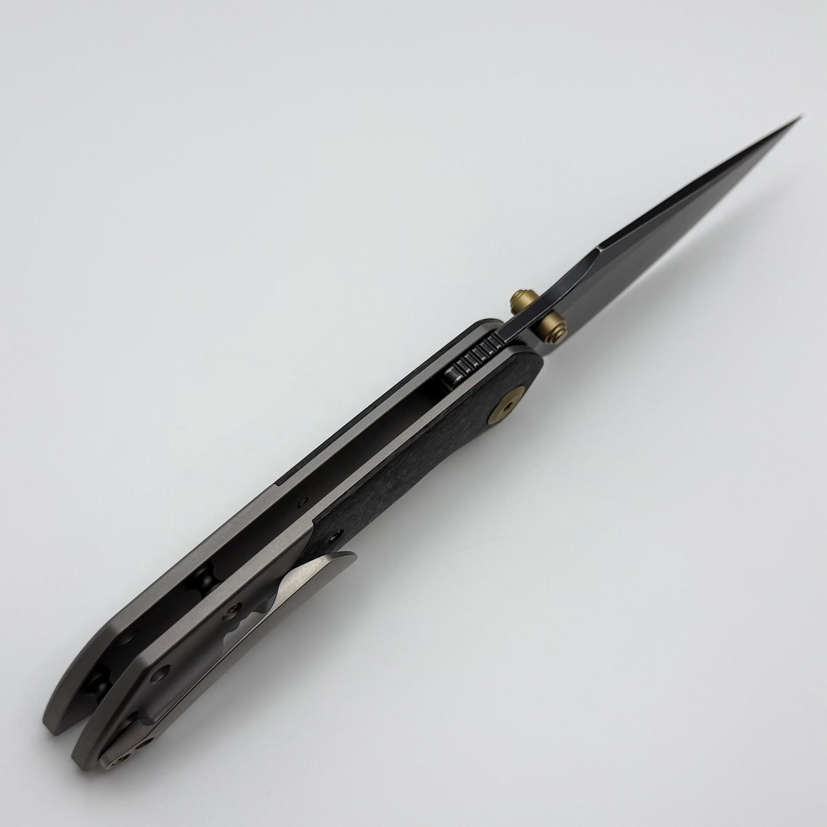 Kansept Knives Fenrir Carbon Fiber & Titanium Handle w/ S35VN K1034A1