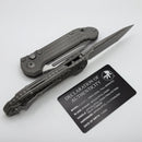 Microtech Knives LUDT Gen III Apocalyptic Tanto Titanium Frag Handles & Full Serrated Apocalyptic M390MK 1136-12APFRMS1
