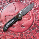 Pre-Owned Microtech Knives LUDT Gen III Outbreak Tanto 1136-1OBS