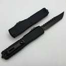 Microtech Ultratech ZBP Hellhound DLC Shadow Signature Series 1119-1DLCTSH
