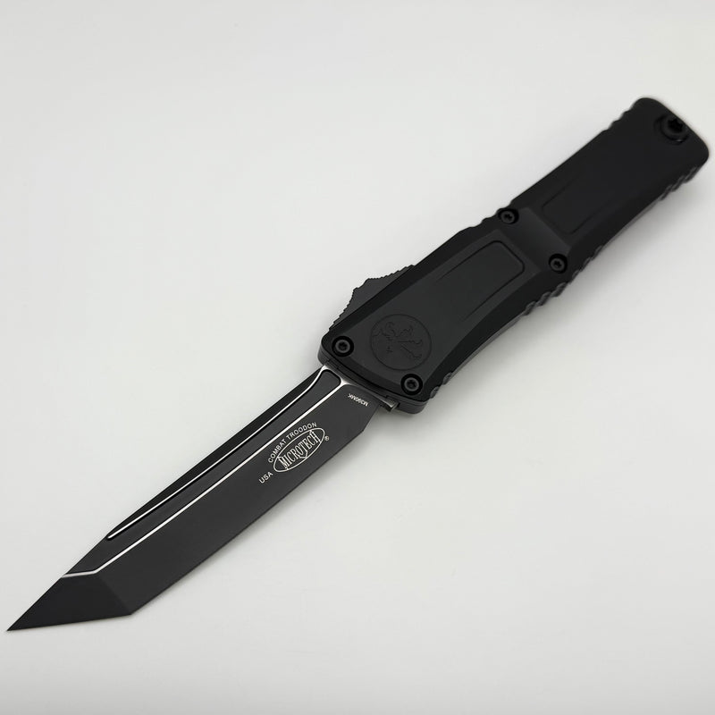 Grenade Blem Microtech Knives Combat Troodon Gen III Tactical Tanto w/ Black Handle 1144-1T