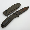 Benchmade Presidio II OD Green Micarta Handles w/ Camo CPM-S30V Shot Show Limited Edition 570CAMO-2601