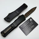 Microtech Marfione Select Combat Troodon LT Gen III w/ Hefted Black Handle & Baker Forge Coppermai D/E 1142-16MS2