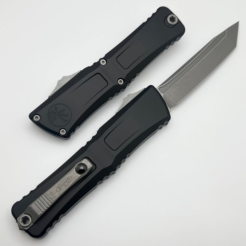 Microtech Knives Combat Troodon Gen III Apocalyptic Tanto w/ Black Handle 1144-10AP