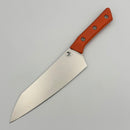 Microtech Chef's Knife Ember G-10 Handle w/ Stonewash M390MK 3000-10EM