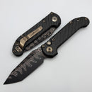 Microtech Marfione Select LUDT Gen III w/ Carbon Fiber Handle & Baker Forge Coppermai Tanto 1136-16MS1
