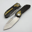 Remette RT Peregrine Falcon Bronze Titanium Handles w/ Bronze Accents & M390 RTT1-BX