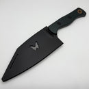 Benchmade Station Knife Green Aluminum Handles w/ Blackwash CPM-154 Fixed Blade Limited Edition 4010BK-2501