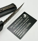 Marfione Select Microtech Combat Troodon Gen III Baker Forge Coppermai Hellhound w/ Black Hefted Handle & Bronze Accents Signature Series 1219-16MS1