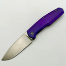 Custom Knife Factory FIF18 Tumbled Titanium Handles & M398 (In House Modified)