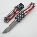 Microtech UTX-85 Gen IV w/ USA 250TH 1776-2026 Apocalyptic S/E Signature Series 12314-10APS-4J250